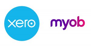 xero and myob logos